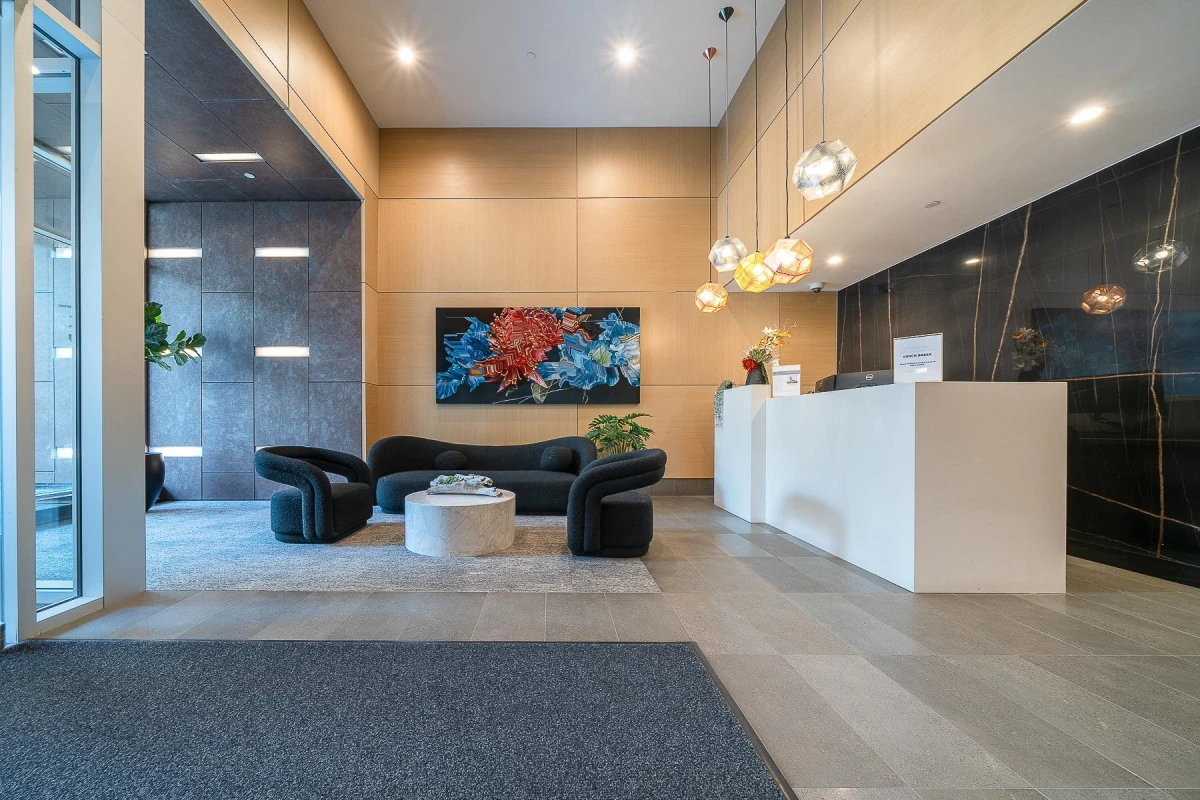 Family Room Photo of 1402 3438 Sawmill Crescent, Vancouver, BC