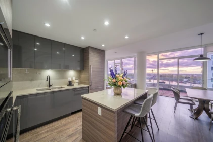 Kitchen Photo of 1402 3438 Sawmill Crescent, Vancouver, BC