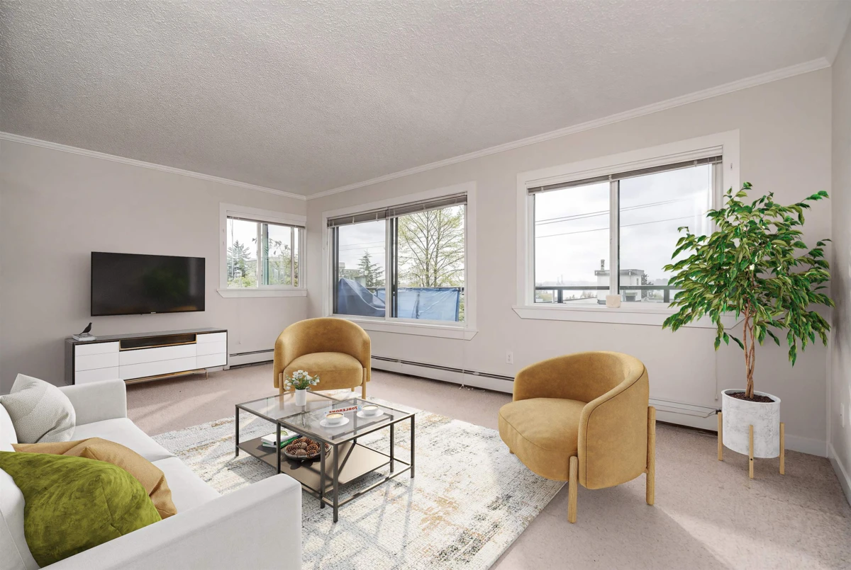 Family Room Photo of 309 240 Mahon Avenue, North Vancouver, BC