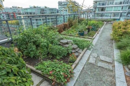 Aerial View of 704 123 W 1st Avenue, Vancouver, BC