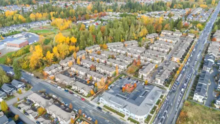 Aerial View of 71 11305 240 Street, Maple Ridge, BC