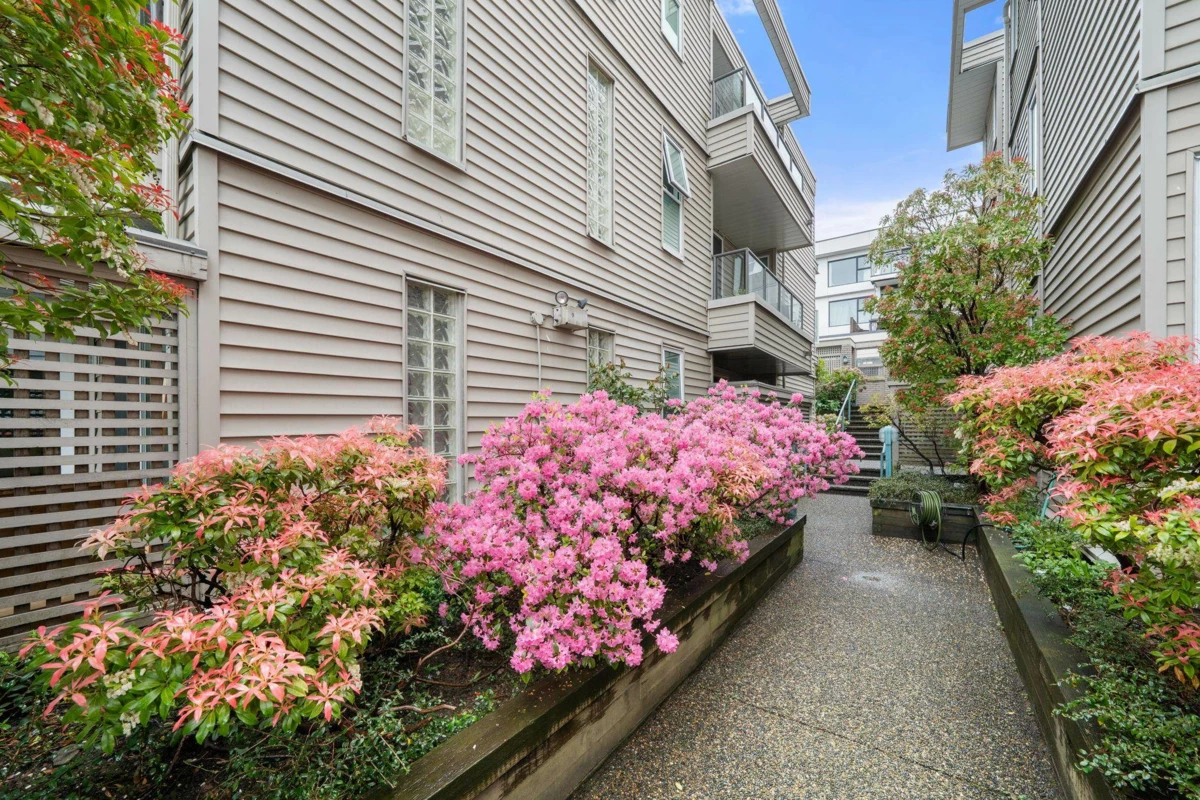 Exterior Rear Photo of 305 1318 W 6th Avenue, Vancouver, BC
