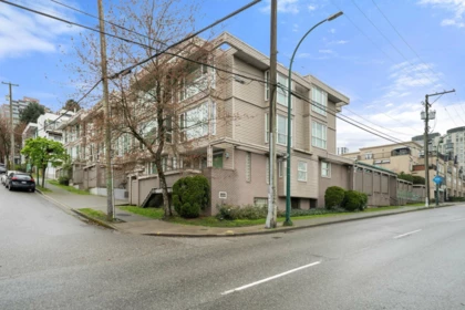 Aerial View of 305 1318 W 6th Avenue, Vancouver, BC