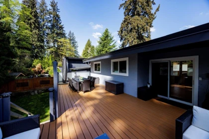 Aerial View of 2549 Bendale Road, North Vancouver, BC