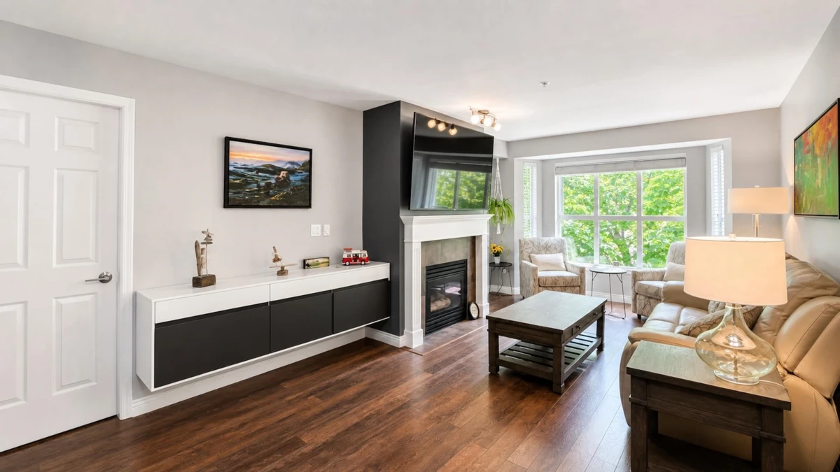 Living Room Photo of 306 2393 Welcher Avenue, Port Coquitlam, BC