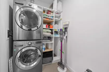 Laundry Room Photo of 110 33540 Mayfair Avenue, Abbotsford, BC