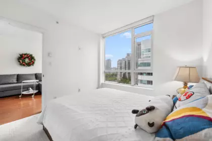 Bedroom 2 Photo of 808 821 Cambie Street, Vancouver, BC