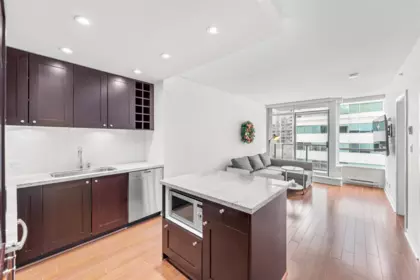 Kitchen Photo of 808 821 Cambie Street, Vancouver, BC