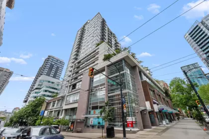 Outdoor Deck Photo of 808 821 Cambie Street, Vancouver, BC
