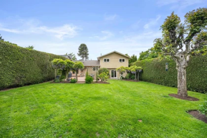 Backyard Photo of 15464 Poplar Street, Surrey, BC