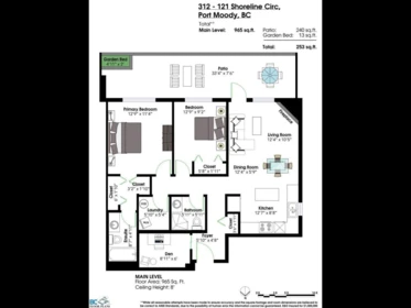 Laundry Room Photo of 312 121 Shoreline Circle, Port Moody, BC