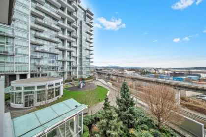 Outdoor Patio Photo of 307 200 Nelson's Crescent, New Westminster, BC