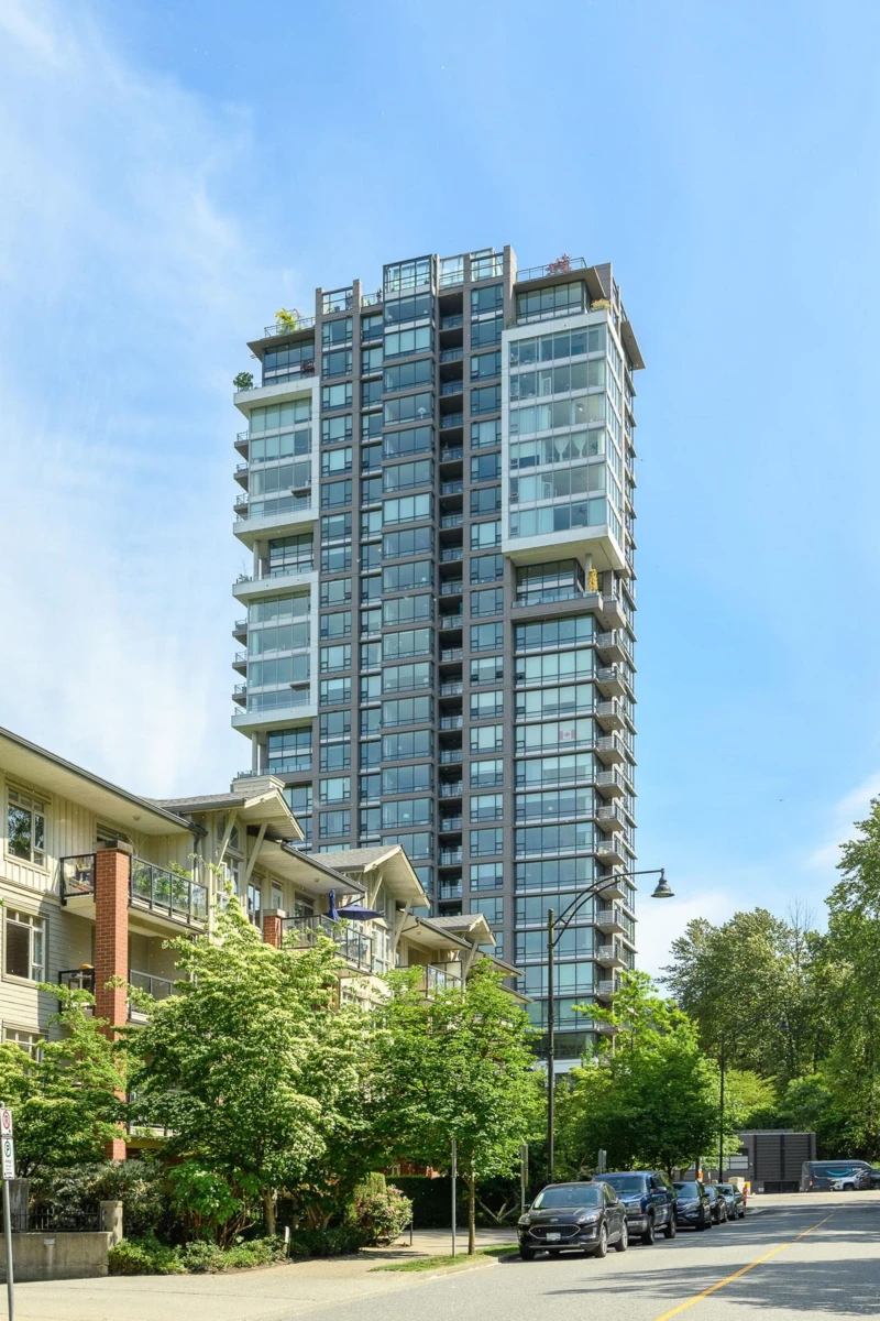 Exterior Rear Photo of 405 301 Capilano Road, Port Moody, BC