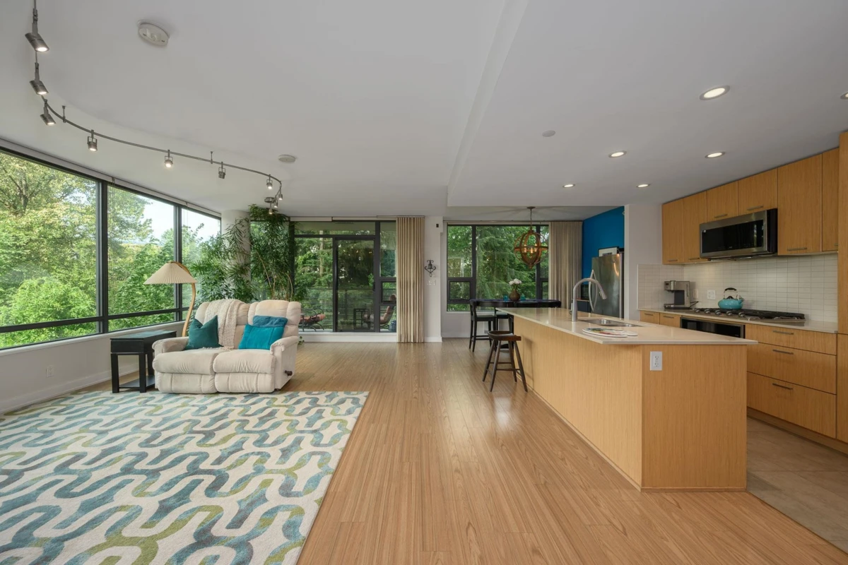 Family Room Photo of 405 301 Capilano Road, Port Moody, BC