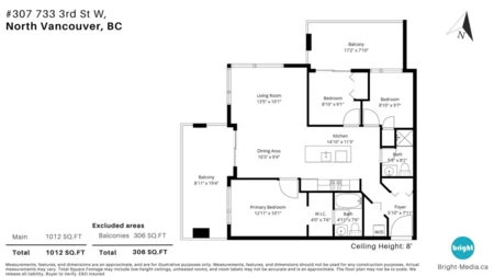 Swimming Pool Photo of 307 733 W 3rd Street, North Vancouver, BC