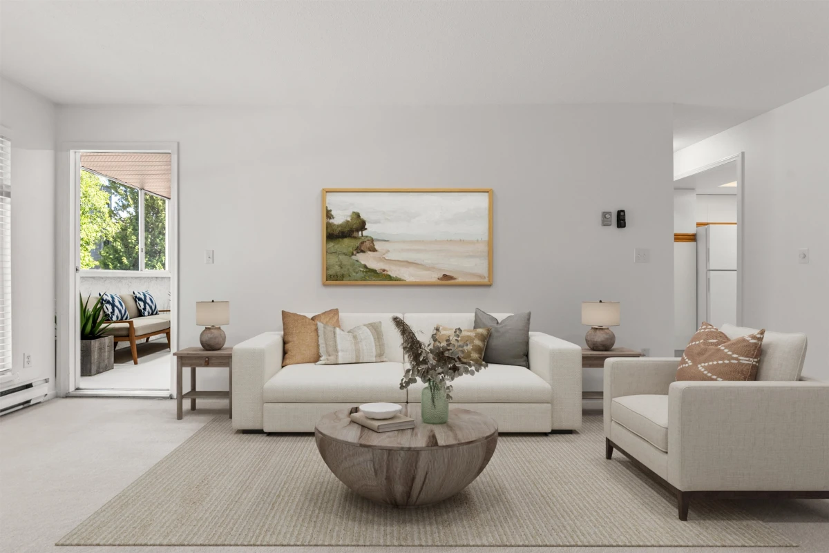 Living Room Photo of 256 1440 Garden Place, Delta, BC