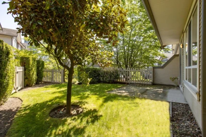 Backyard Photo of 120 9133 Government Street, Burnaby, BC