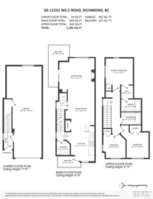 Aerial View of 50 12251 No. 2 Road, Richmond, BC