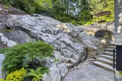 Aerial View of 4841 The Dale, West Vancouver, BC