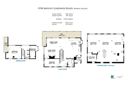Hallway Photo of 1558 Mount Gardner Road, Bowen Island, BC