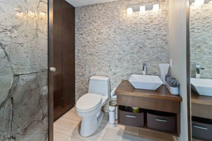 Powder Room Photo of 2803 4400 Buchanan Street, Burnaby, BC