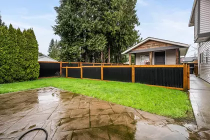 Aerial View of 9566 Coote Street, Chilliwack, BC
