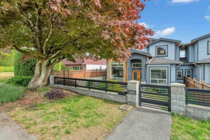 Aerial View of 4324 Greta Street, Burnaby, BC