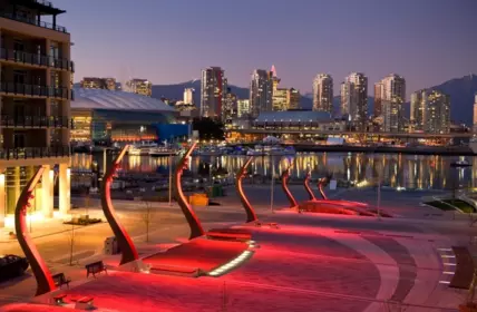 Aerial View of 310 123 W 1st Avenue, Vancouver, BC