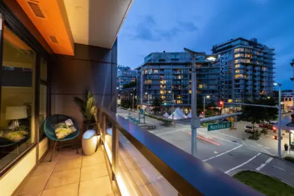 Outdoor Patio Photo of 310 123 W 1st Avenue, Vancouver, BC