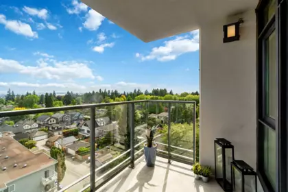 Outdoor Deck Photo of 1003 5955 Balsam Street, Vancouver, BC