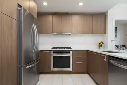 Kitchen Island Photo of 217 6033 Gray Avenue, Vancouver, BC