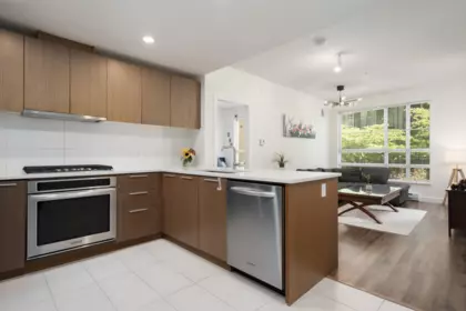 Kitchen Photo of 217 6033 Gray Avenue, Vancouver, BC