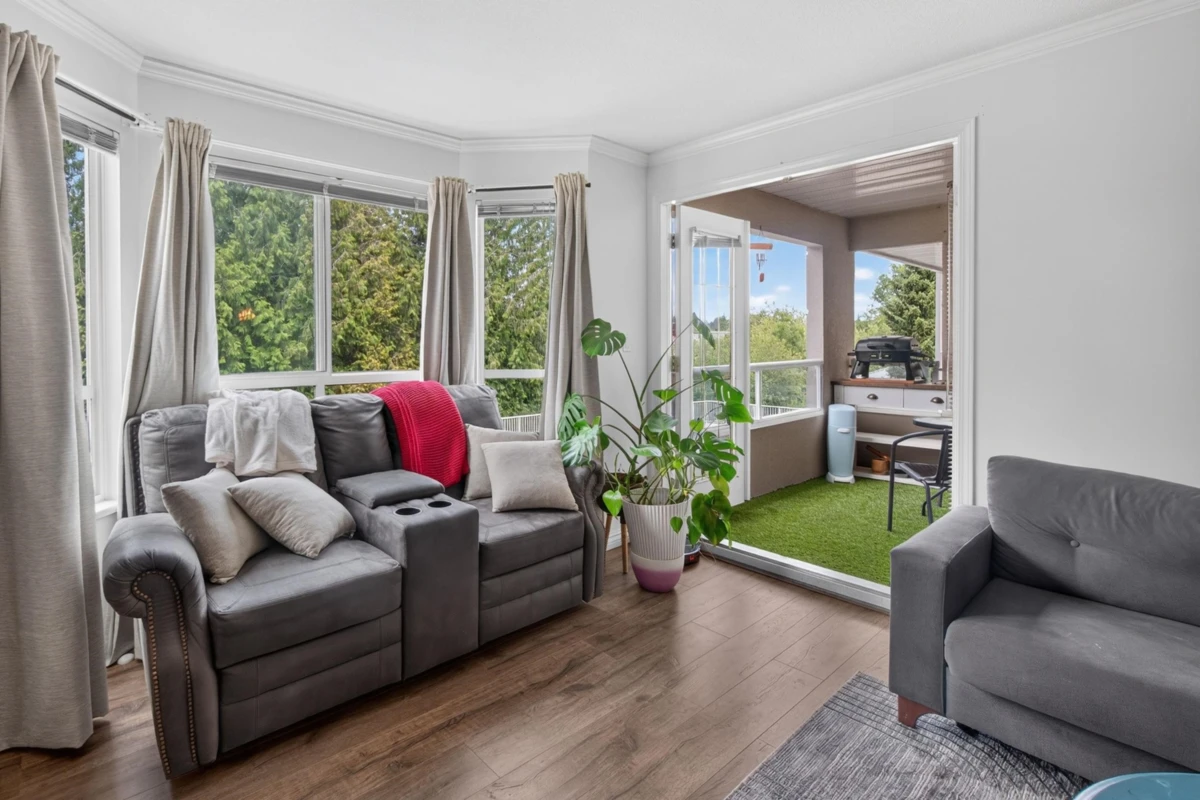 Living Room Photo of 205 6440 197 Street, Langley, BC