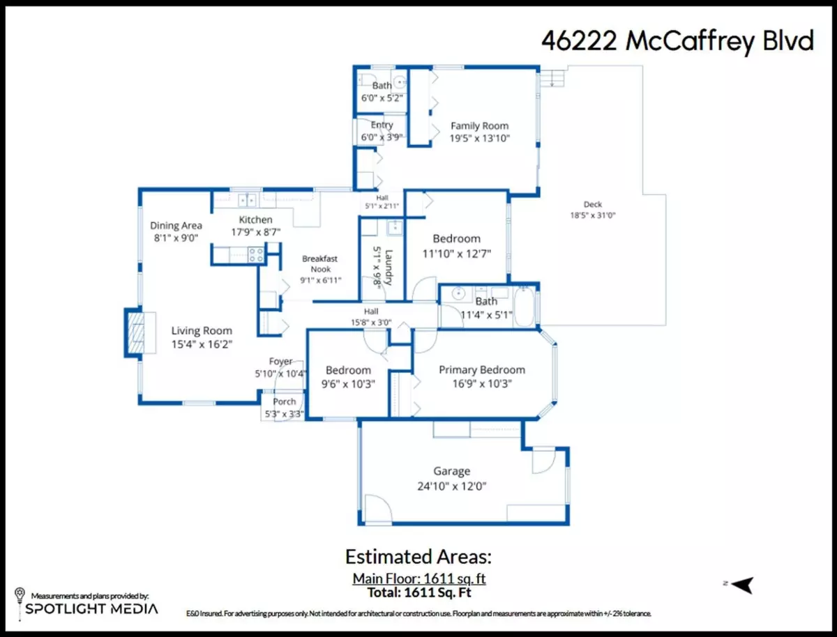 Exterior Rear Photo of 46222 Mccaffrey Boulevard, Chilliwack, BC