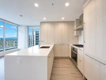 Kitchen Island Photo of 1601 2311 Beta Avenue, Burnaby, BC