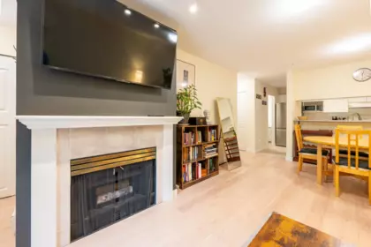 Basement Recreation Room Photo of 1 1386 W 6th Avenue, Vancouver, BC