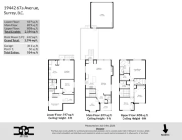 Playground / Recreational Area Near 19442 67a Avenue, Surrey, BC