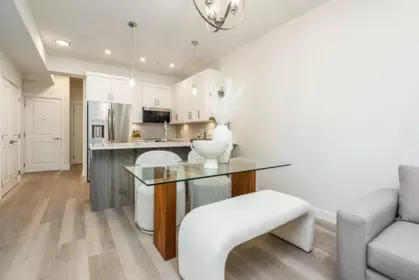 Basement Recreation Room Photo of 413 8497 Young Road, Chilliwack, BC
