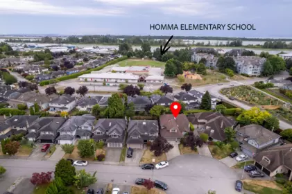 Aerial View of 12051 Imperial Drive, Richmond, BC