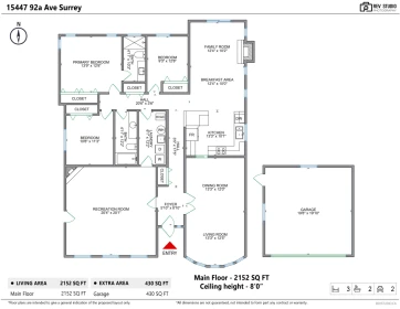 15447 92a Avenue, Surrey, BC, Surrey — Single Family Residence for sale