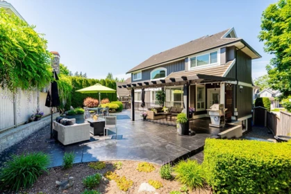 Aerial View of 3876 154 Street, Surrey, BC