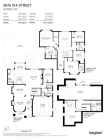 3876 154 Street, Surrey, BC, Surrey — Single Family Residence for sale