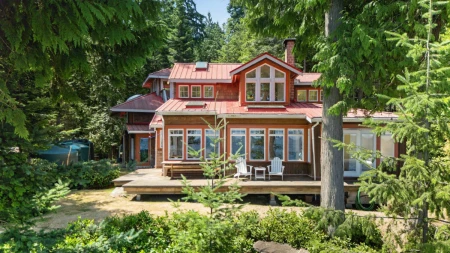 Exterior Rear Photo of 105 Island Park Drive, Galiano Island, BC