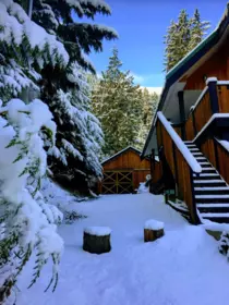 Aerial View of 14883 Parkwood Street, Sunshine Valley, BC