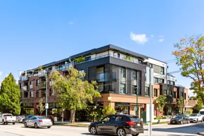 Exterior Rear Photo of 406 2419 Grant Street, Vancouver, BC