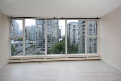 Living Room Photo of 902 1008 Cambie Street, Vancouver, BC