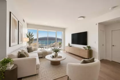 Living Room Photo of 604 6622 Pearson Way, Richmond, BC