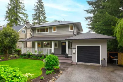 Exterior Rear Photo of 3067 Plymouth Drive, North Vancouver, BC