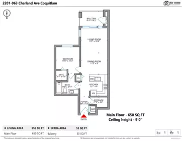 Garden / Landscaping Photo of 2201 963 Charland Avenue, Coquitlam, BC