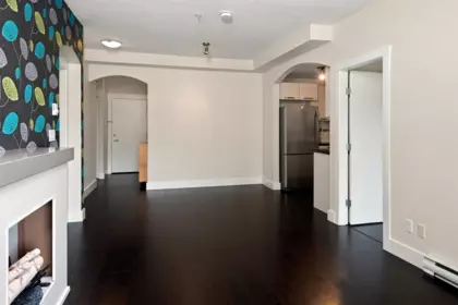 Dining Area Photo of 407 7478 Byrnepark Walk, Burnaby, BC